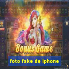 foto fake de iphone